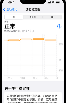 凤台iPhone手机维修如何在iPhone开启'步行稳定性通知'