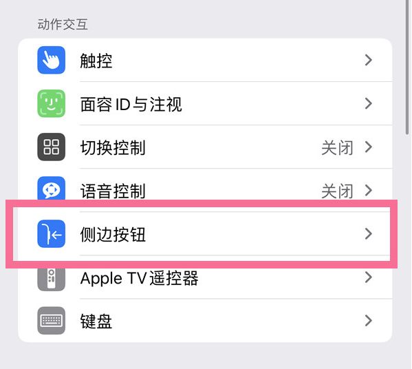 凤台苹果14维修店分享iPhone14 Plus侧键双击下载功能关闭方法 