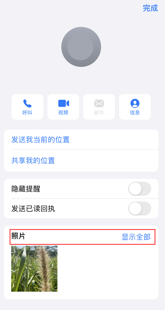 凤台苹果手机维修分享如何快速查找 iMessage 信息中的图片等附件 